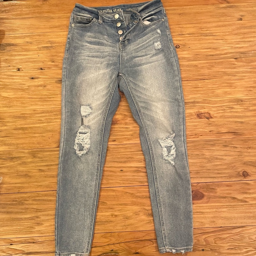 Vanilla star size 3 highwaisted skinny jeans